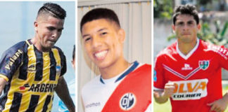 Mario Velarde, Janio Posito y Jose Guidino