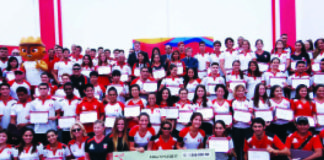 Participaron en los Juegos Bolivarianos Santa Marta 2017