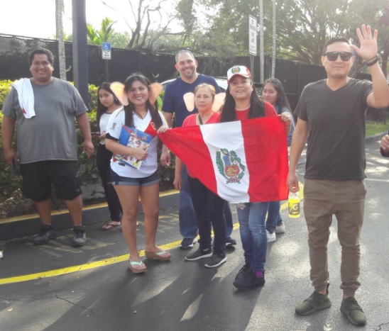 Selección: Así recibió la hinchada en Miami a Perú