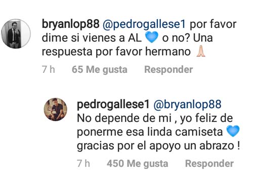 Pedro Gallese Instagram
