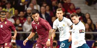 Argentina enfrentará a Venezuela