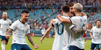 Argentina venció 2-0 a Qatar y clasificó a cuartos, donde chocará ante Venezuela