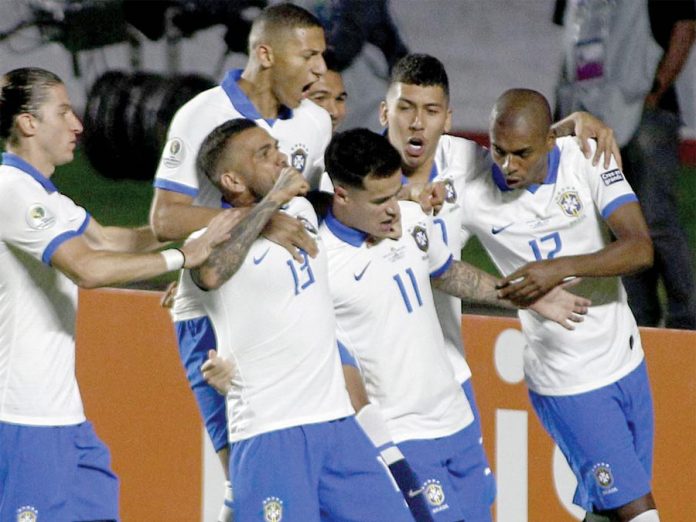 Brasil choca ante Venezuela Brasil choca ante Venezuela