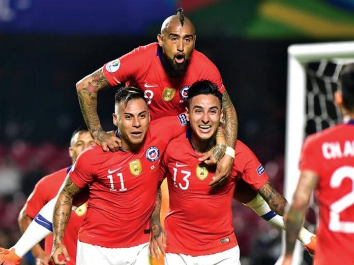 Chile goleó 4-0 a Japón Chile goleó 4-0 a Japón