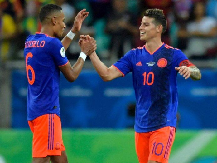 Colombia buscará sellar hoy su clasificación a cuartos de final cuando enfrente a Qatar