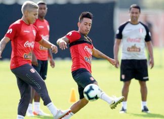 Bien de la cabeza Cristian Cueva