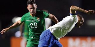 Fernando Saucedo, volante boliviano