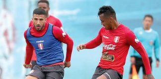 Josepmir Ballón tuvo su primer entrenamiento