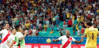 Perú se impuso 5-4 a Uruguay en los penales