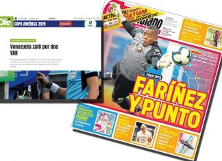 ¿Y qué dicen sobre Perú? prensa del país ‘llanero’ calificó como el héroe a su portero
