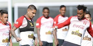 Selección peruana en Brasil
