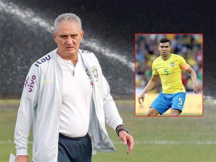 Tite no podrá contar con Casemiro Tite no podrá contar con Casemiro