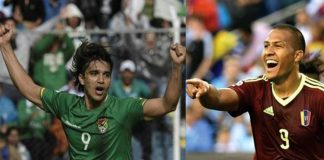 Venezuela y Bolivia chocan por el pase a cuartos