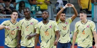 Colombia Superó 1-0 a Paraguay