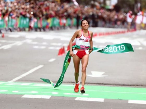 En marat&oacute;n, Gladys Tejeda consigui&oacute; la primera medalla de oro para el Per&uacute; en Lima 2019