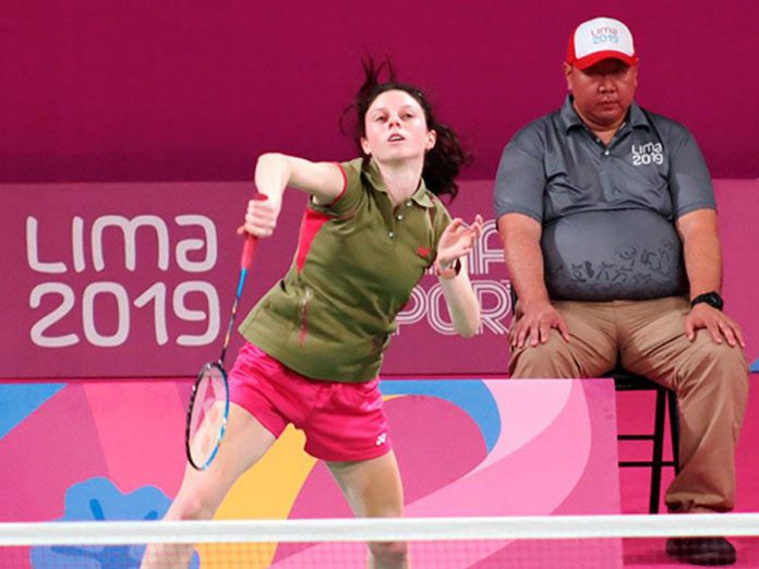 Inés Castillo, en bádminton