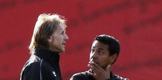 Ricardo Gareca y Nolberto Solano