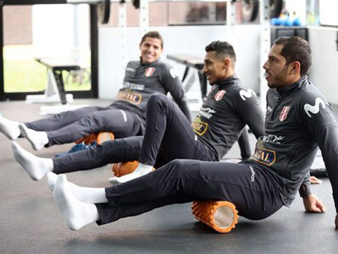 Gonzáles, Álvarez y Corzo trabajaron en el gimnasio
