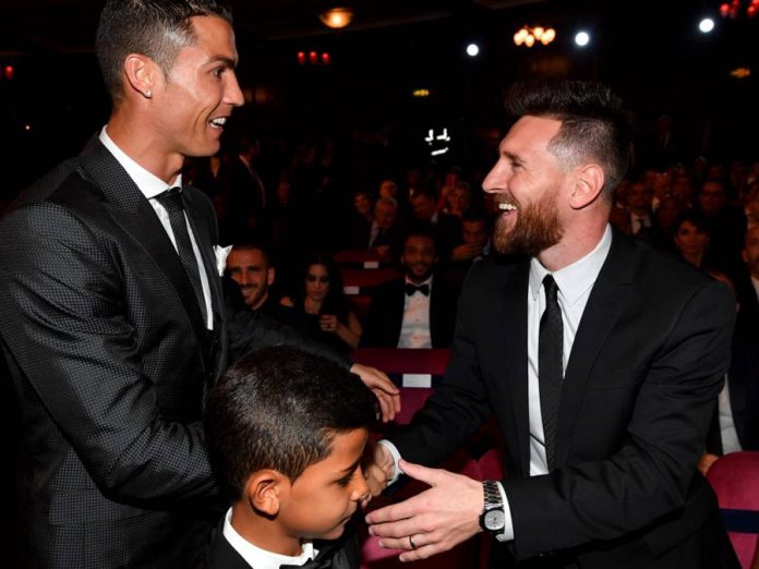 Leo Messi y Cristiano Ronaldo