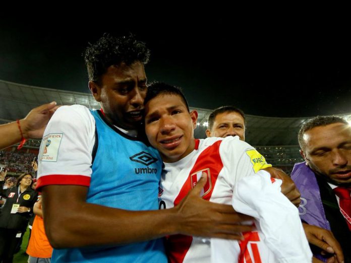Miguel Araujo y Edison Flores