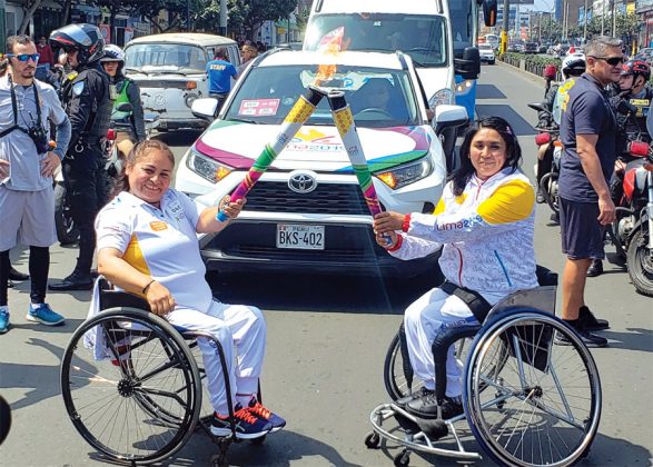 Recorrido Antorcha Parapanamericana 1