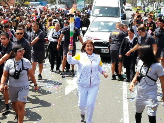Recorrido Antorcha Parapanamericana 2