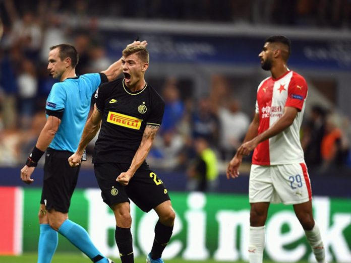 Inter evitó un papelón al empatar en la última jugada con Slavia Praga Inter evitó un papelón al empatar en la última jugada con Slavia Praga