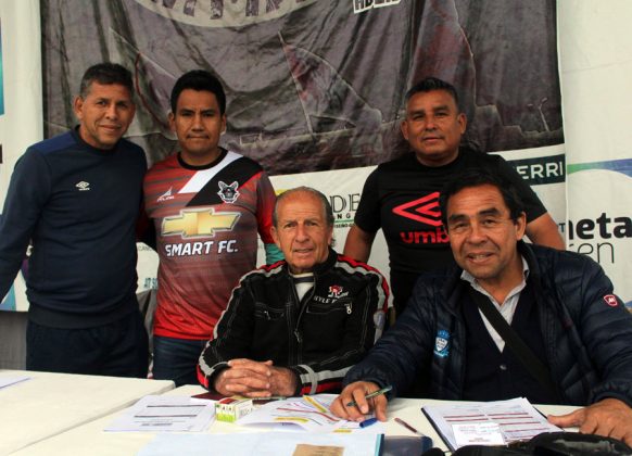 Jos&eacute; Luis Carranza, Jorge Arriola, LAS, Franklin C&aacute;rdenas y Mario Miranda