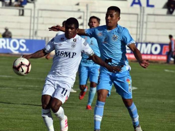 Universidad San Martín vs Binacional Universidad San Martín vs Binacional