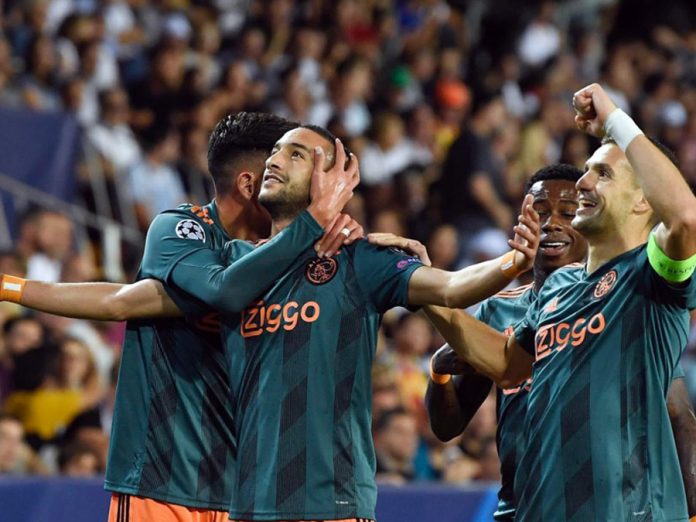 Ajax derrotó 3-0 al Valencia