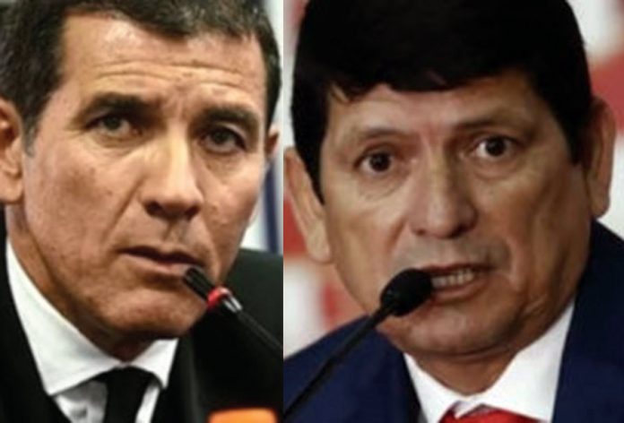 Gustavo Zevallos y Agustín Lozano
