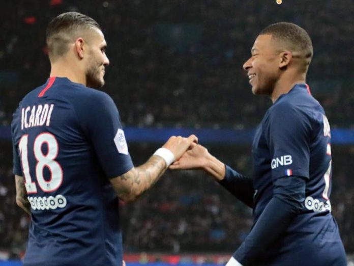 Icardi y Mbappé Icardi y Mbappé