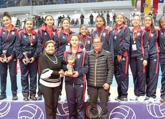 PERU subcampeón PERU subcampeón VI Sudamericano de Voleibol