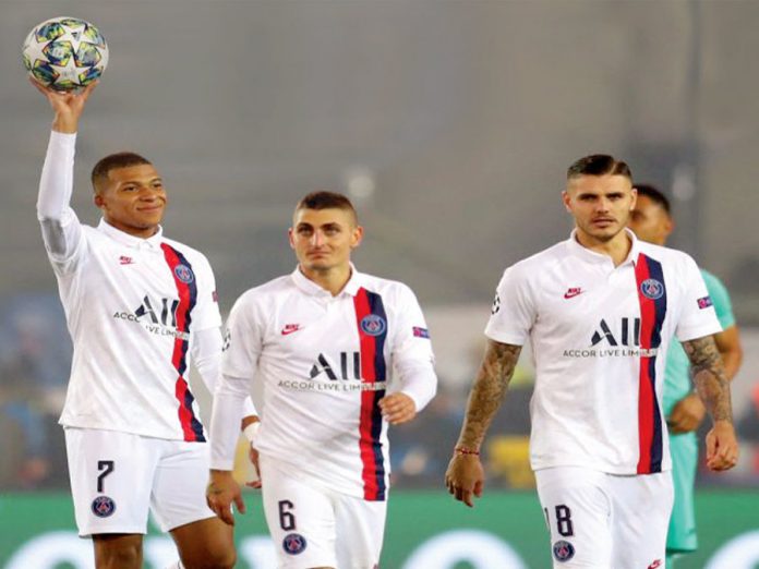 PSG aplastó 5-0 a Brujas