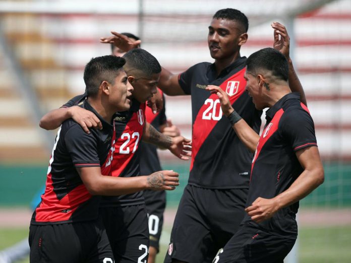 Sub 23 de Perú se impuso 1-0 ante Colombia