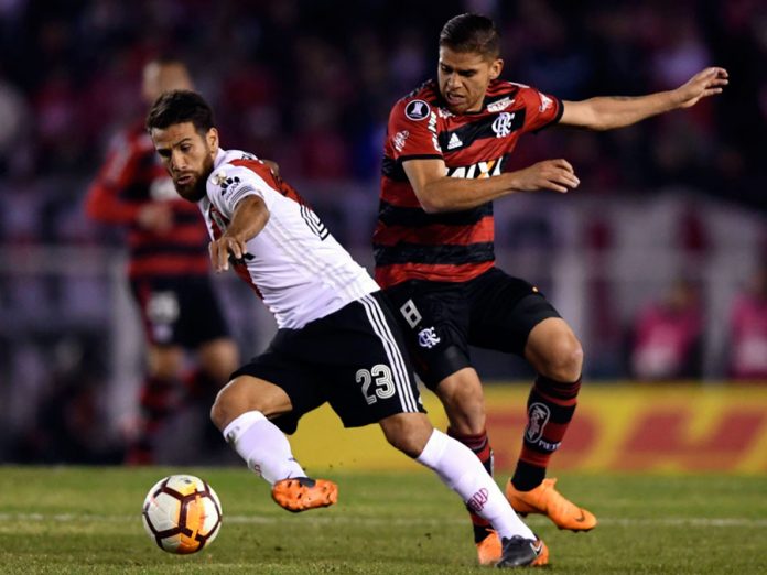 River Flamengo disputan la Copa Libertadores