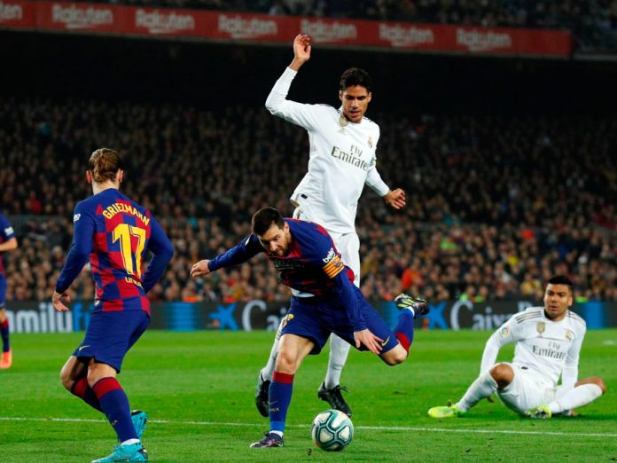 Barcelona y Real Madrid en el Camp Nou empataron 0-0 Barcelona y Real Madrid en el Camp Nou empataron 0-0
