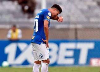 La caída de un grande Cruzeiro perdió 2-0 con Palmeiras y, por primera vez en su historia, bajó a la Serie B