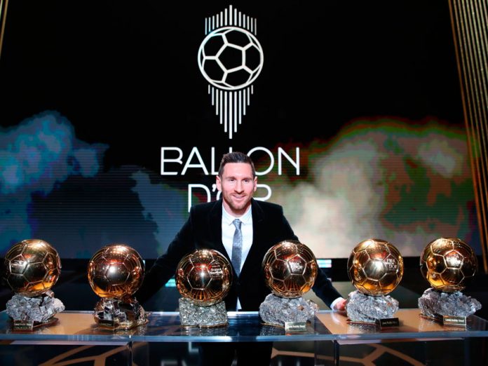 Leionel Messi obtuvo su sexto Balón de Oro