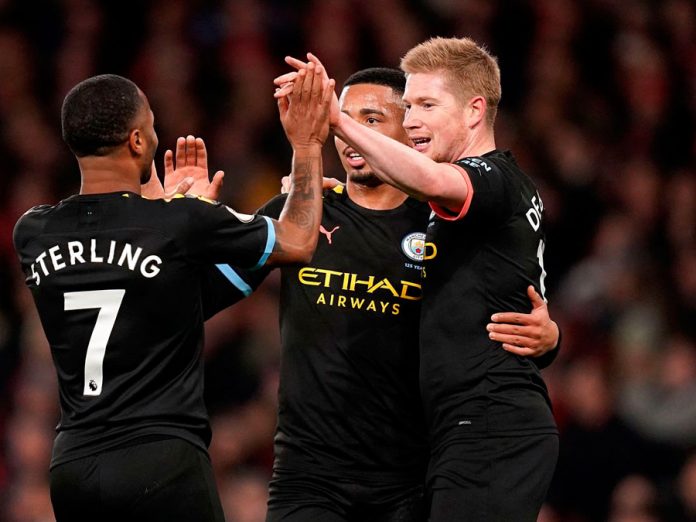 Manchester City goleó por 3-0 al Arsenal en el Emirates Stadium