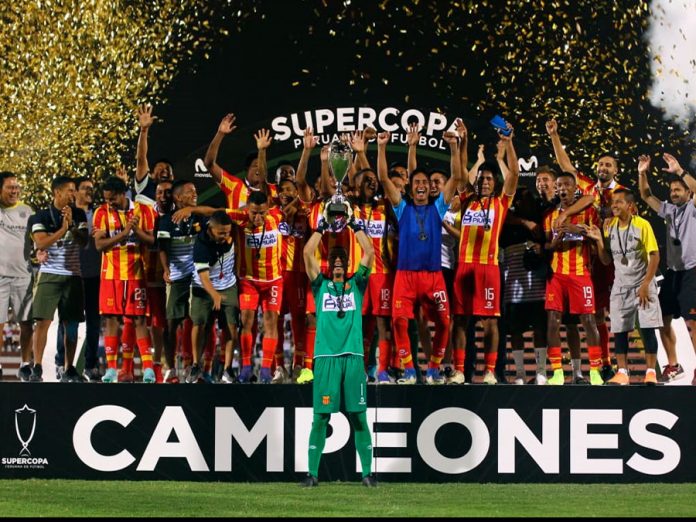 Atlético Grau goleó a Binacional 3-0 y se llevó la primer Supercopa del futbol peruano