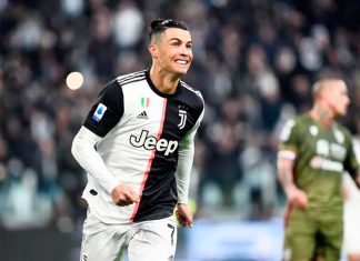 Juventus goleó 4-0 a Cagliari Cristiano Ronaldo