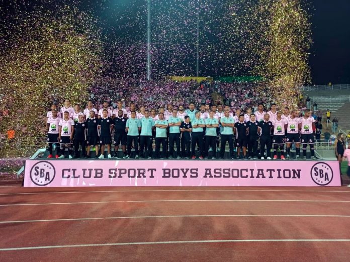Sport Boys en la Noche rosada Sport Boys en la Noche rosada