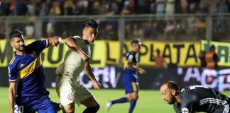Universitario no pudo ante Boca Juniors y cayó 2-0 en San Juan