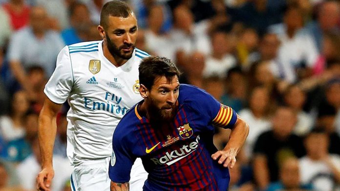 Lionel Messi y Karim Benzema