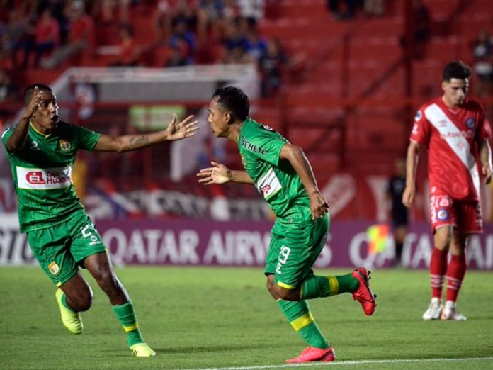 Sport Huancayo en la Copa Sudamericana empató 1 – 1 a Argentinos Juniors
