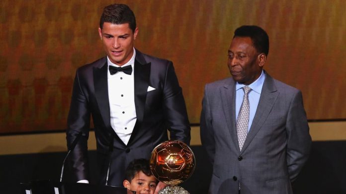 PELE Y CRISTIANO RONALDO