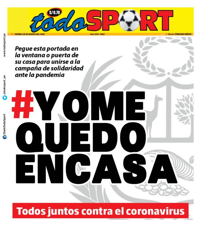 Portada Todo Sport 20-03-2020