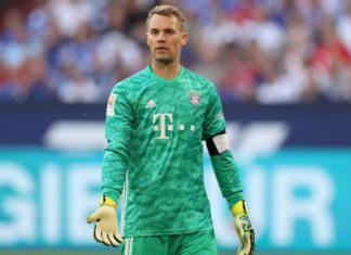 Se pone la camiseta neuer