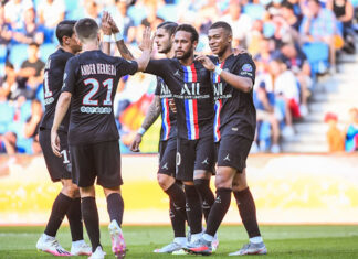 PSG goleó con público